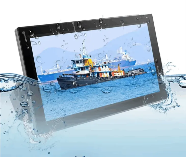 1500nits Anti-glare Marine Fishing Boat Monitor