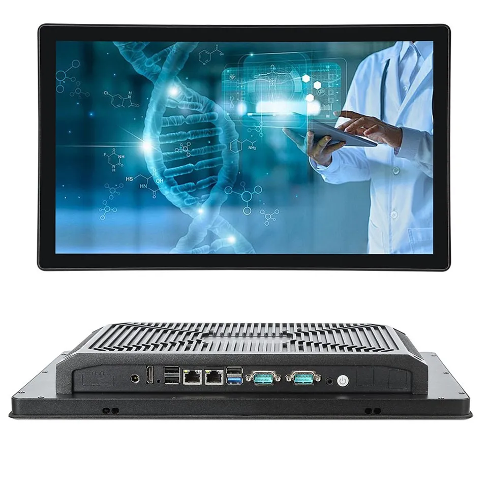 Computador industrial com tela de toque